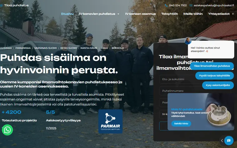 ivpuhtaaksi.fi
