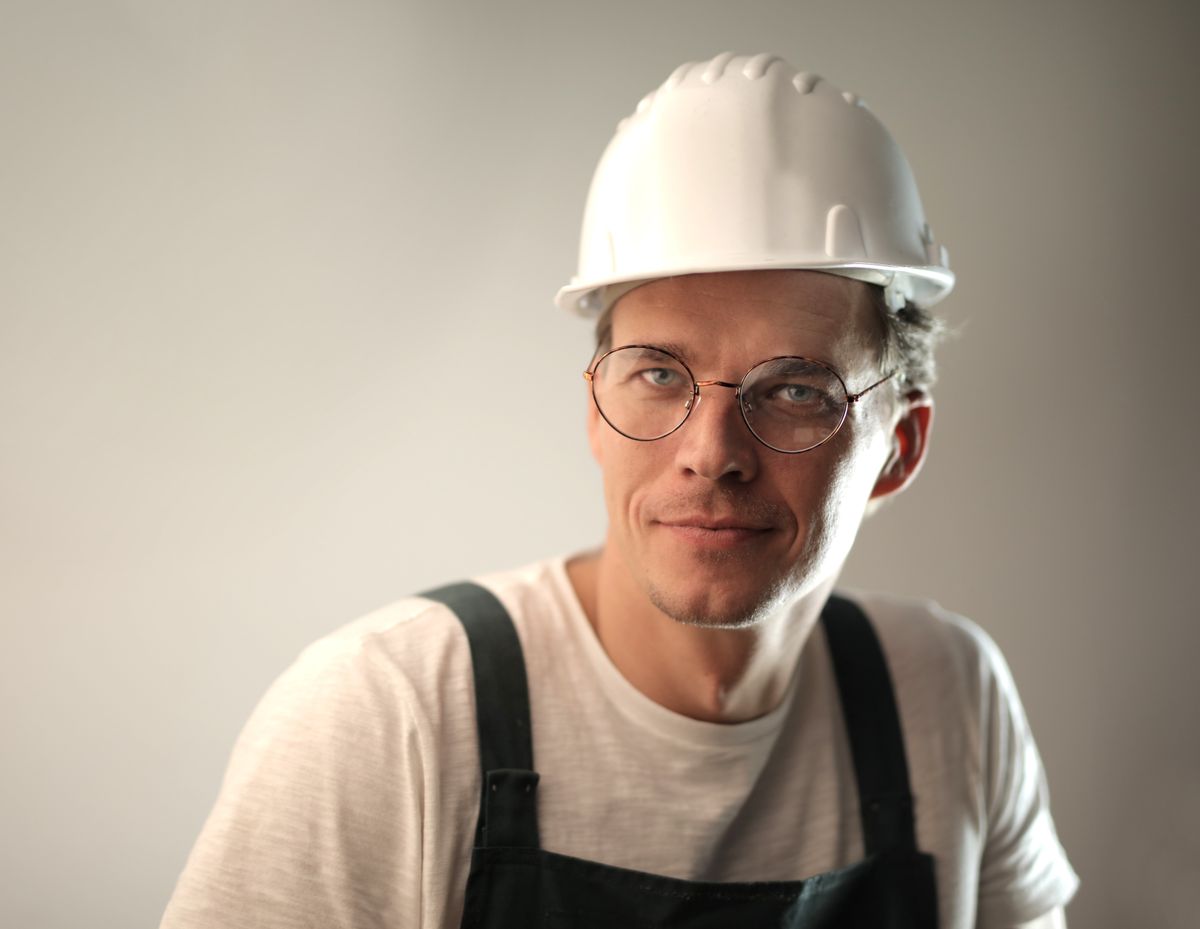 Tyytyväinen LVI-yrittäjä